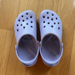 CROCS Purple Sandals Lightweight Slip-On Comfort